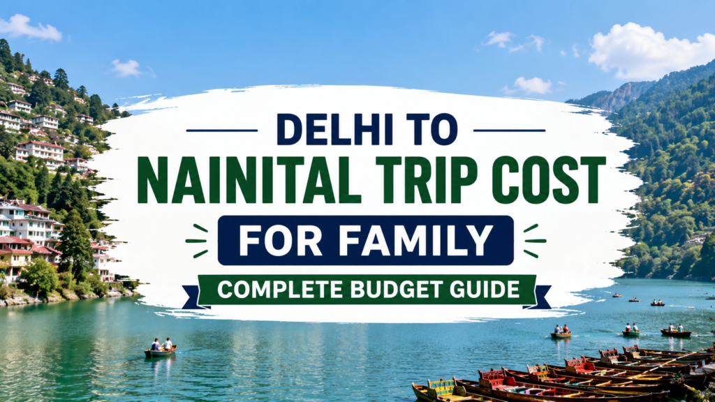 Delhi to Nainital Trip Cost for Family